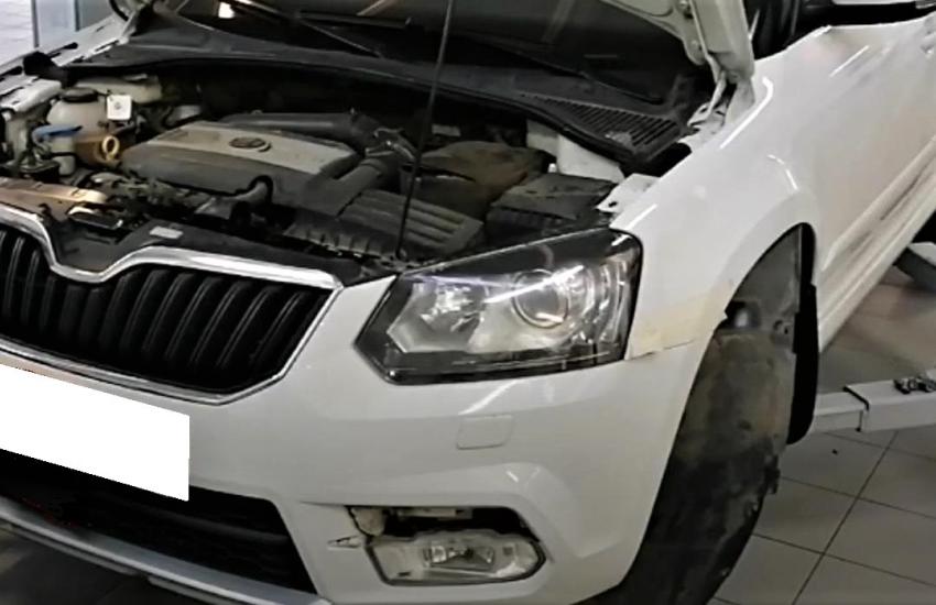 Замена переднего бампера Шкода Йети в Москве - сеть надежных ...